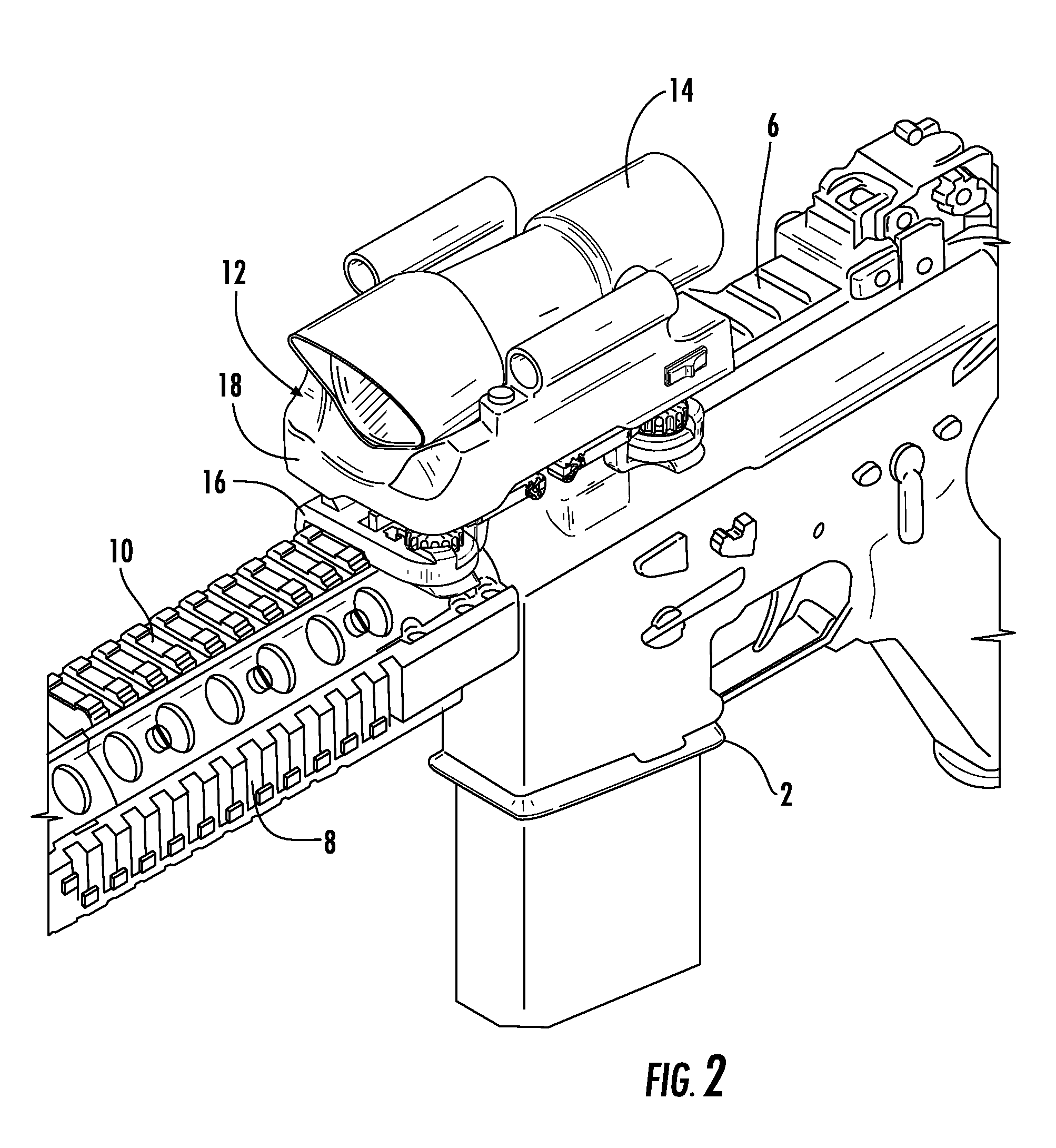 Accessory module with integrated electronic devices