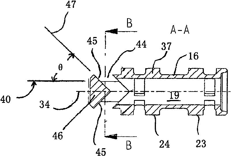 Valve part for a control valve for control of pressure medium flows