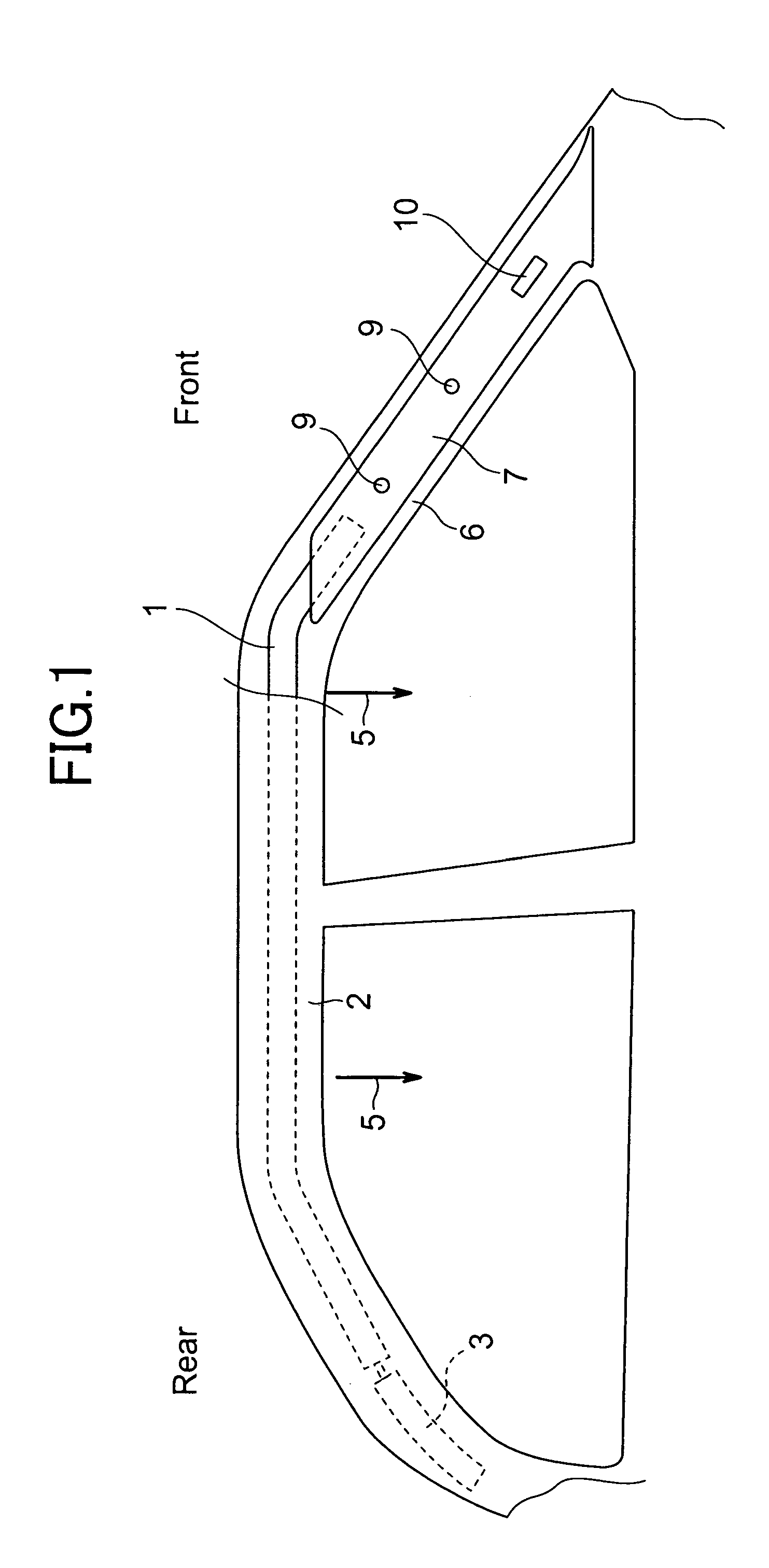 Garnish clip for curtain shield airbag