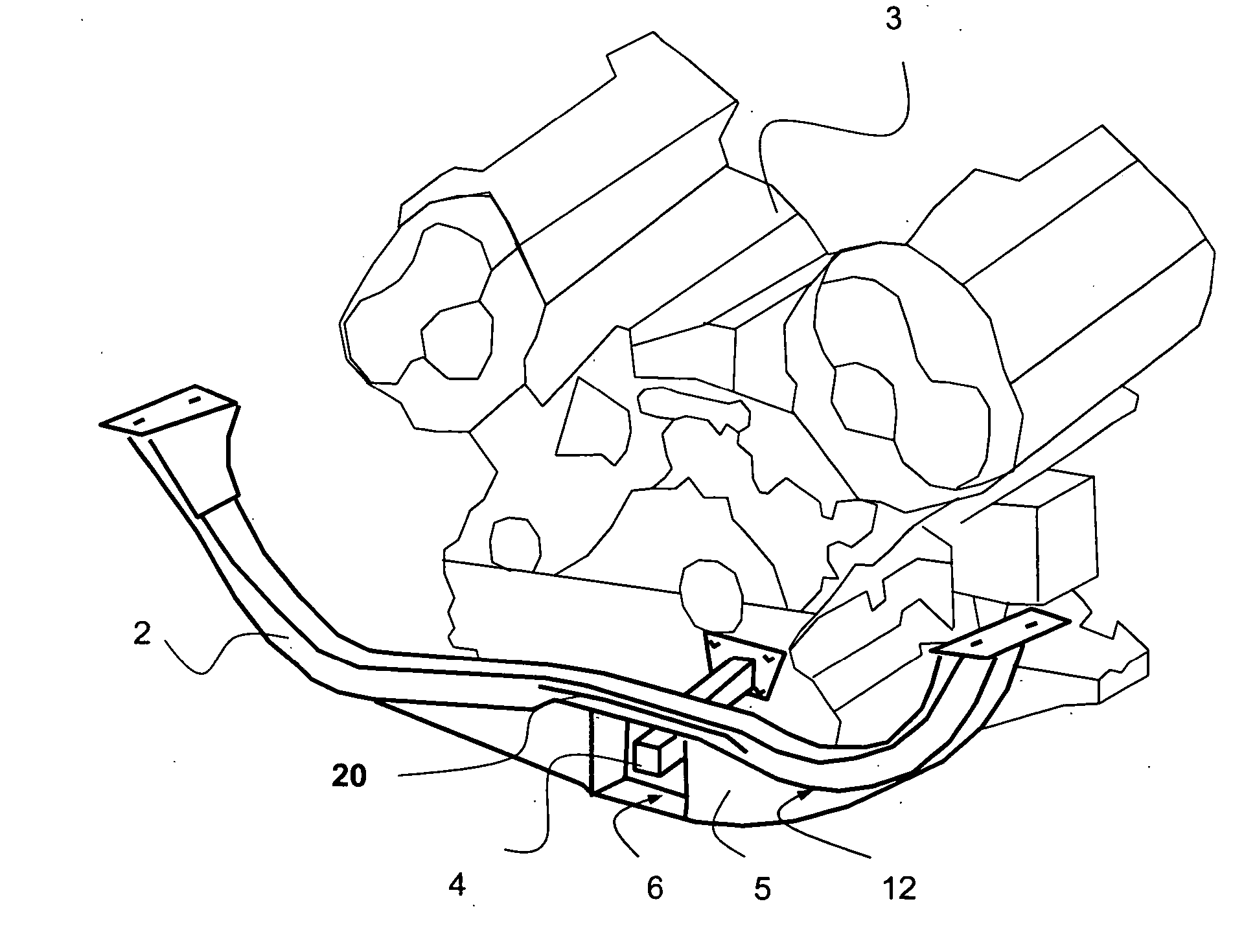 Torque crossmember