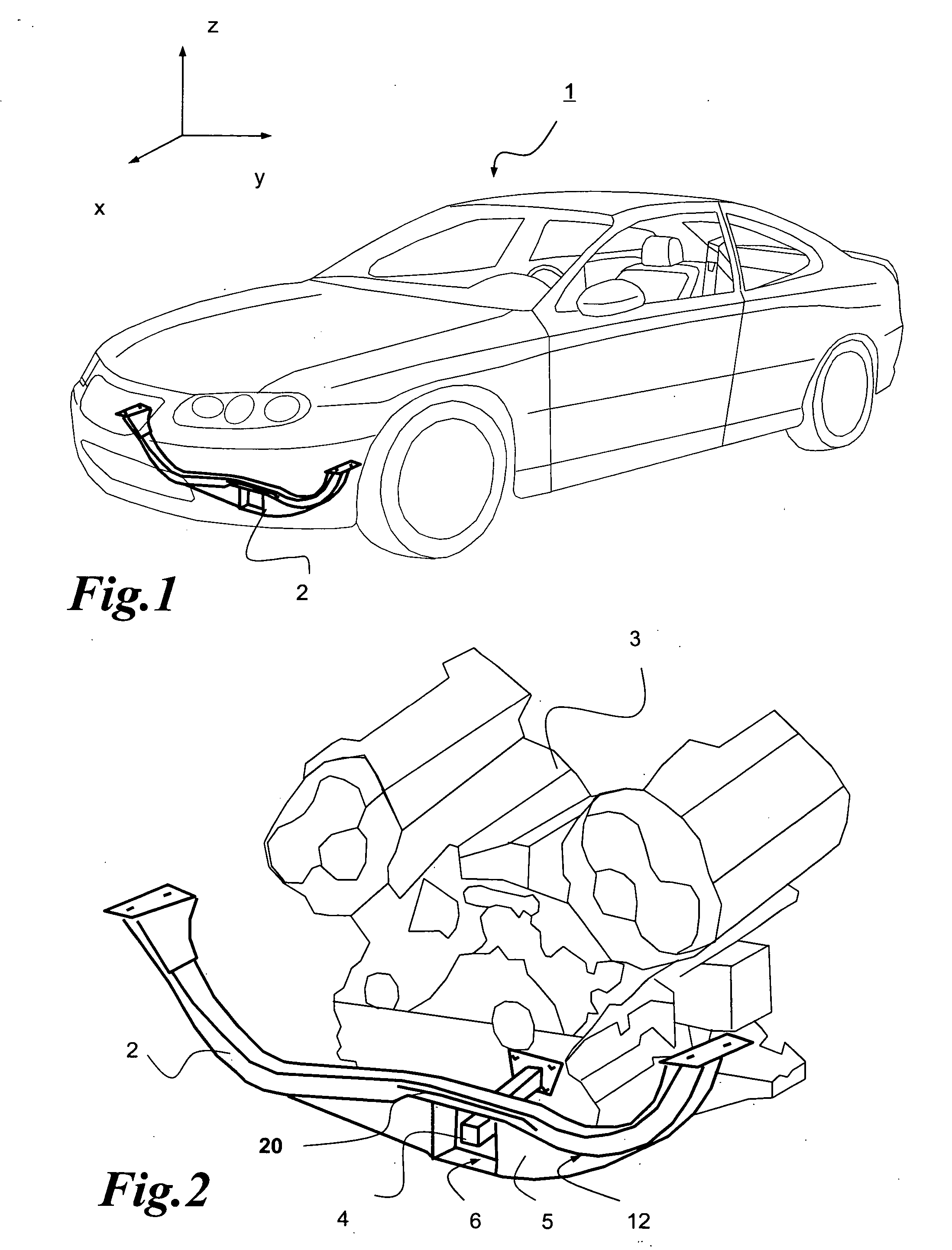 Torque crossmember