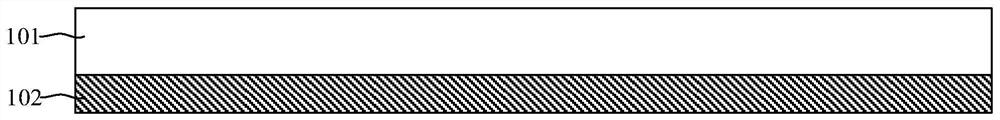 Supporting structure for supporting flexible display screen and flexible display device