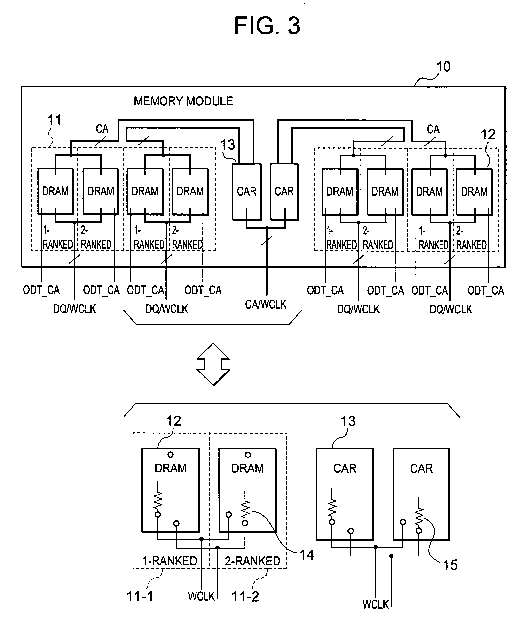 Memory module, memory chip, and memory system