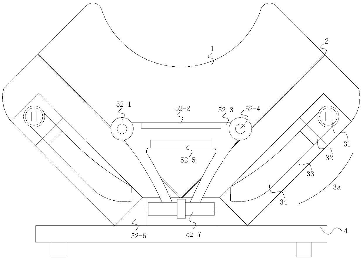 Neat device for packaging printing paper after cutting