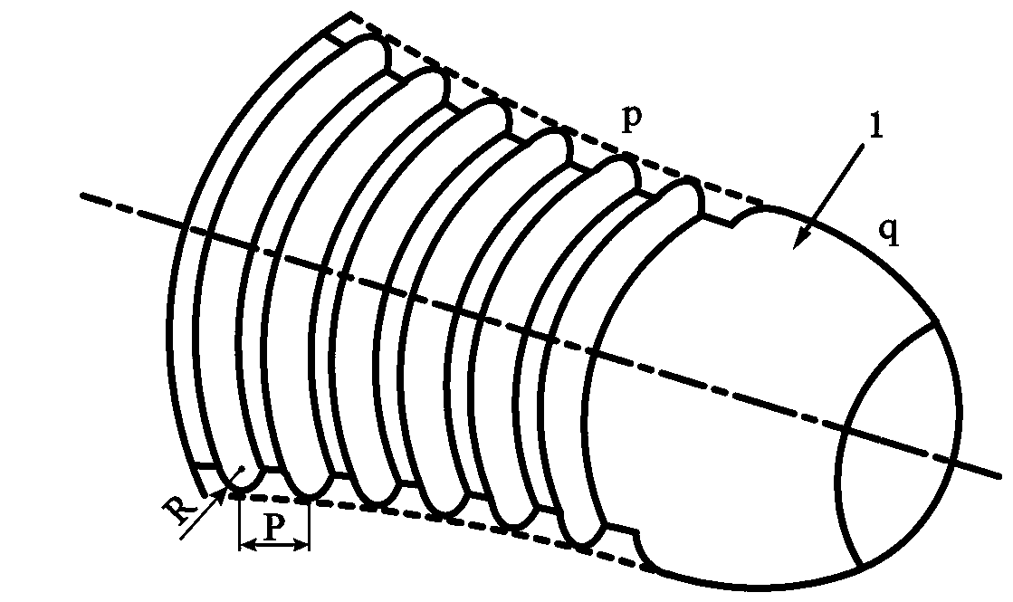 Reverse cone spiral roller ultra-fine grain rolling method of large-size aluminum alloy bar