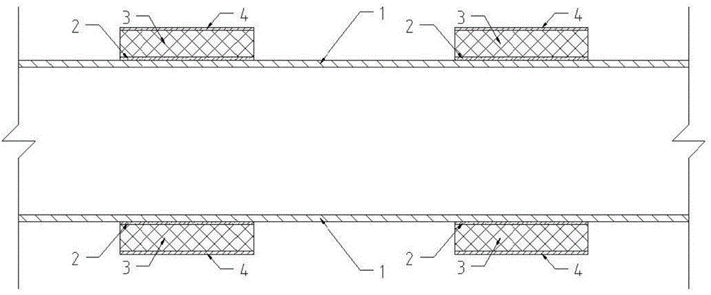 Method for controlling lateral displacement of submarine pipeline