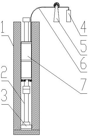 Novel leakage plugging device for underground coal gasification mining process