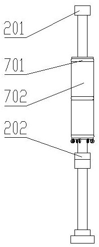 Novel leakage plugging device for underground coal gasification mining process