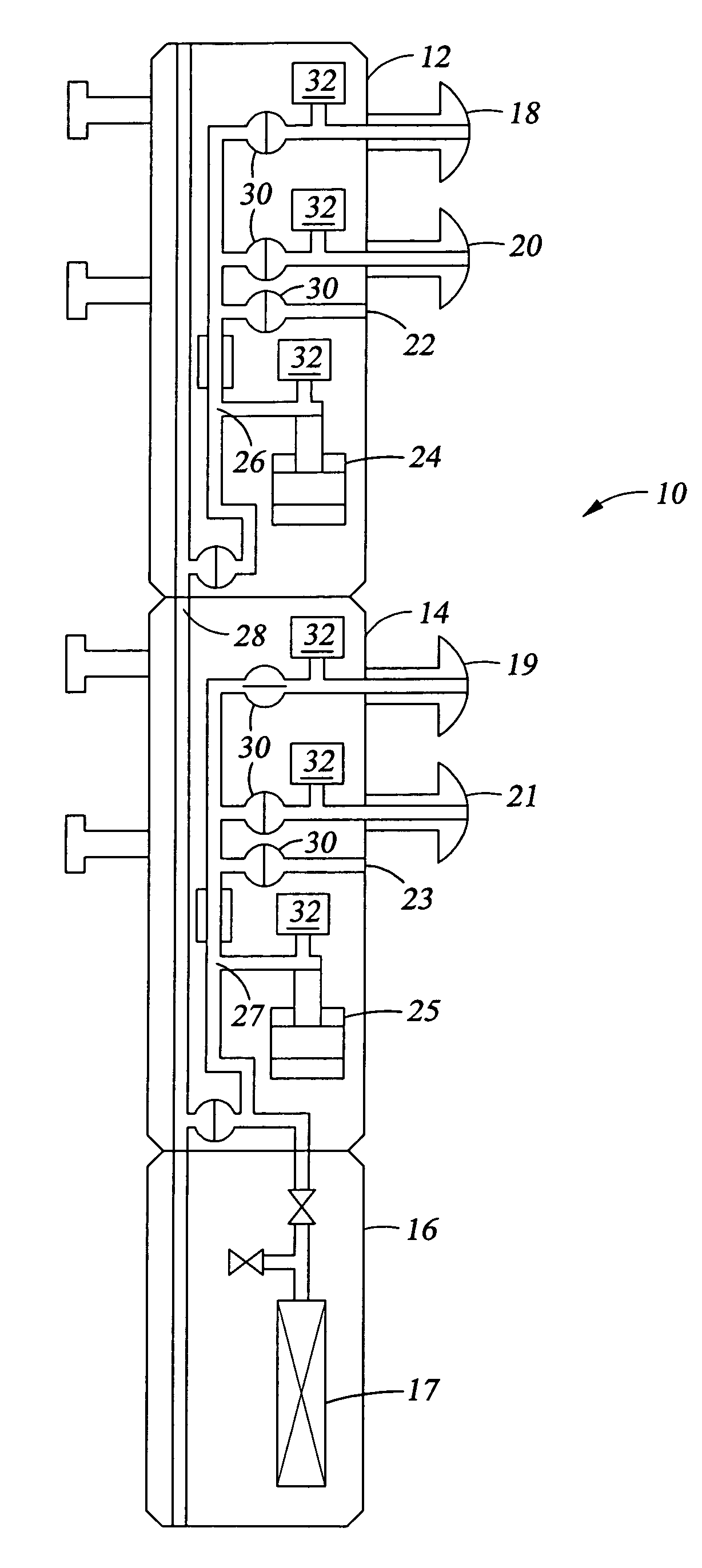 Determining gradients using a multi-probed formation tester