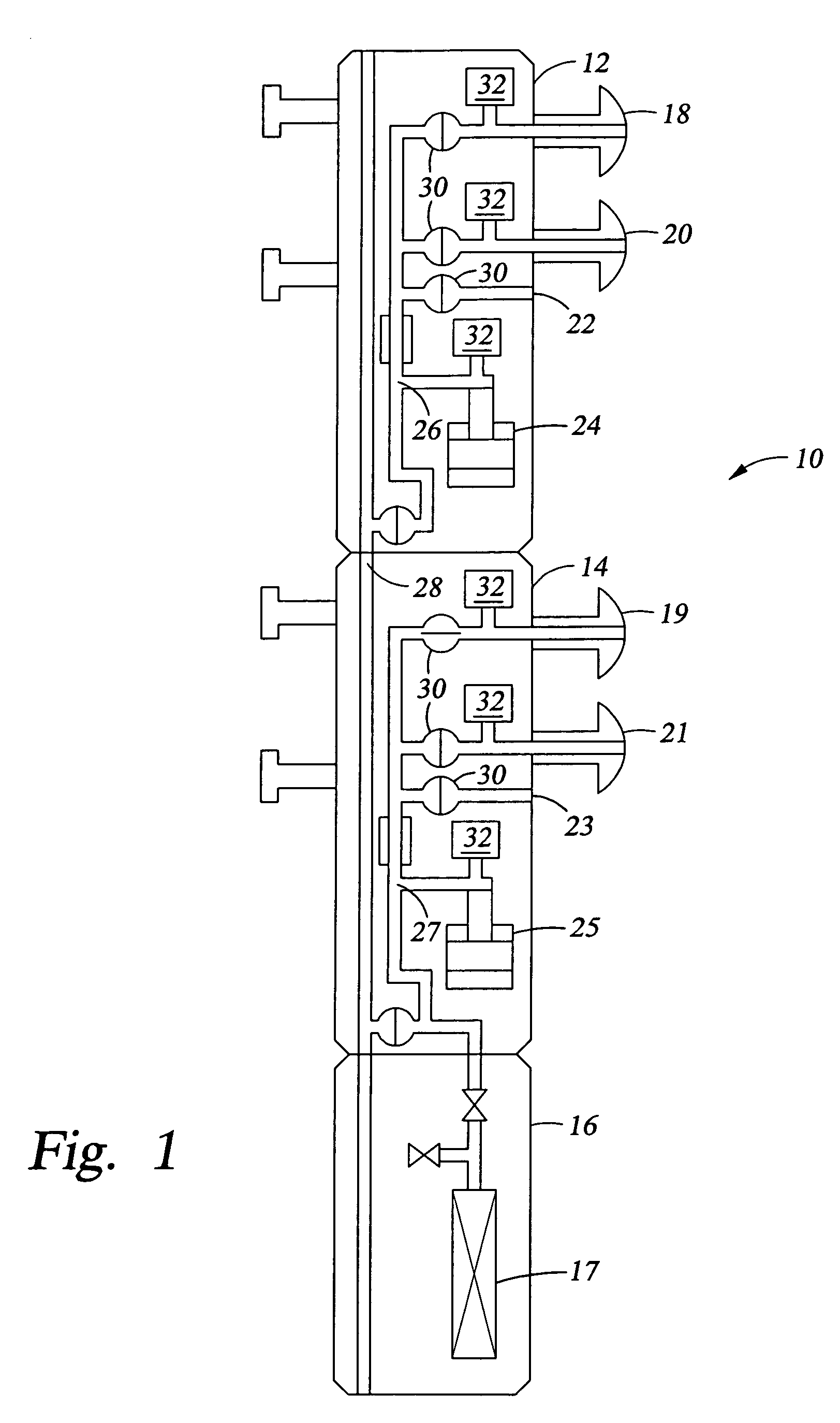 Determining gradients using a multi-probed formation tester