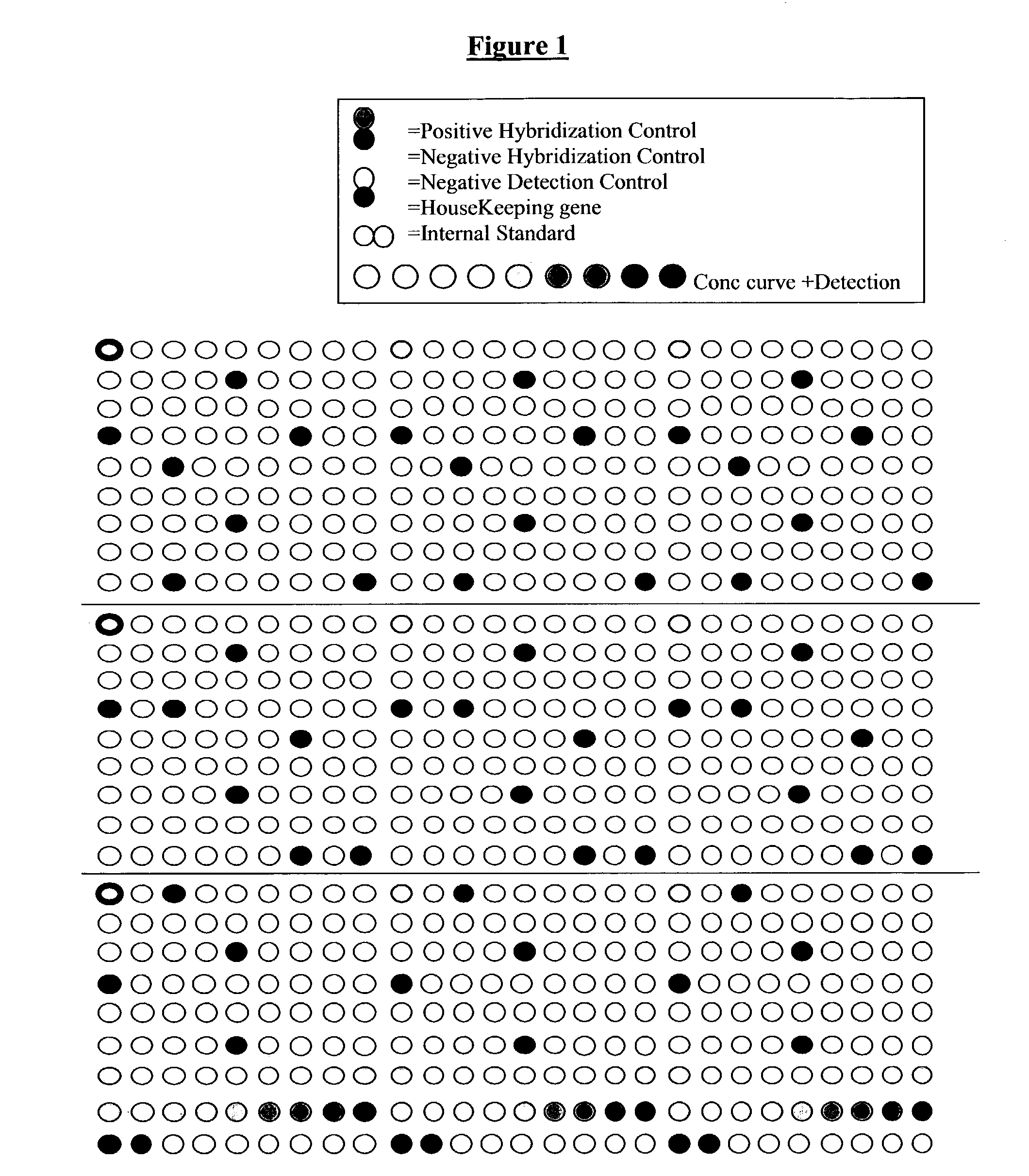 Determination of a general three-dimensional status of a cell by multiple gene expression analysis on micro-arrays