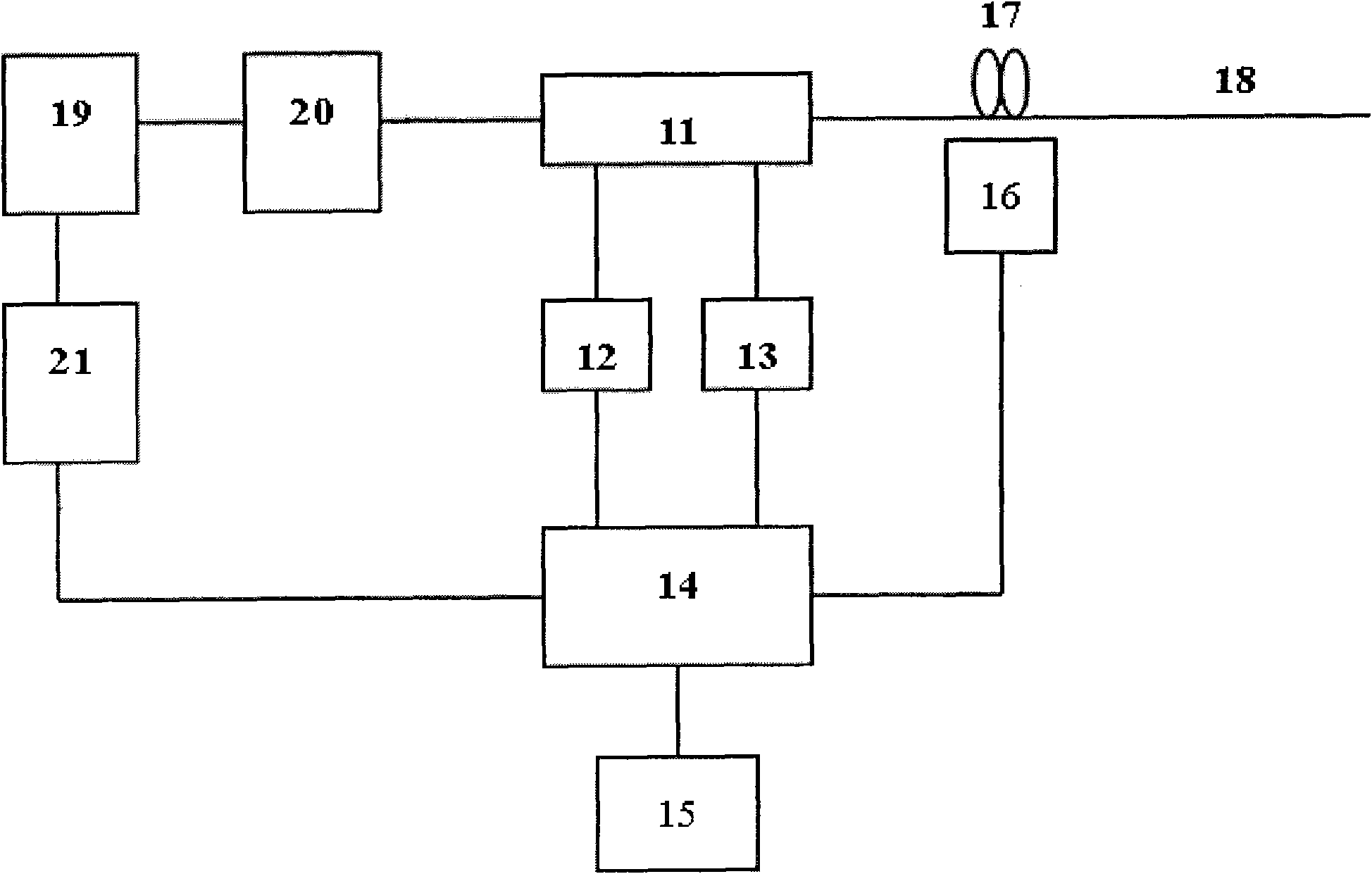 Distributed optical fiber Raman temperature sensor coding and decoding by adopting sequential pulse