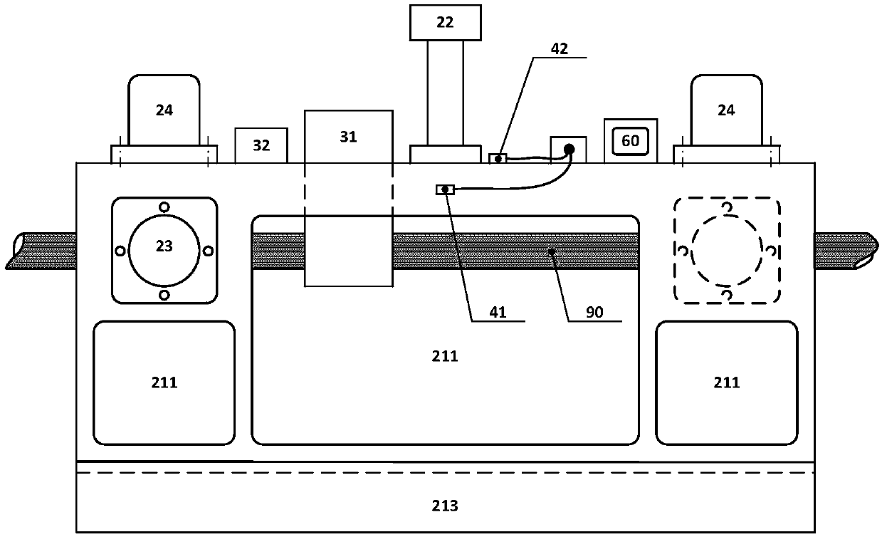 Unmanned aerial vehicle system for deicing of high-voltage and ultrahigh-voltage overhead power transmission line and application method of unmanned aerial vehicle system