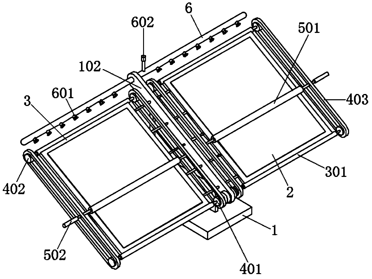 A solar panel guard for a solar power plant in the desert