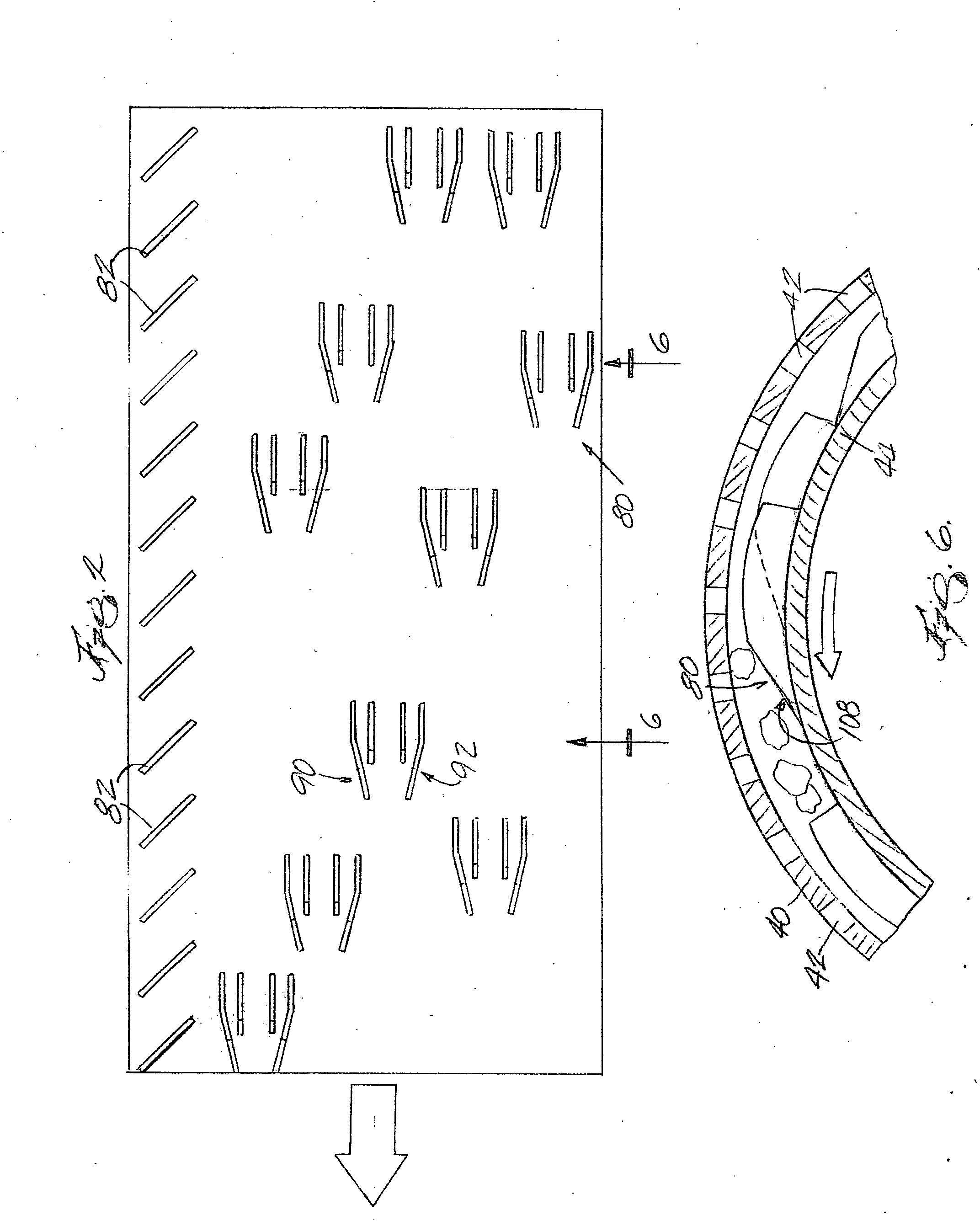 Vortex inducing rotor for screening apparatus for papermaking pulp