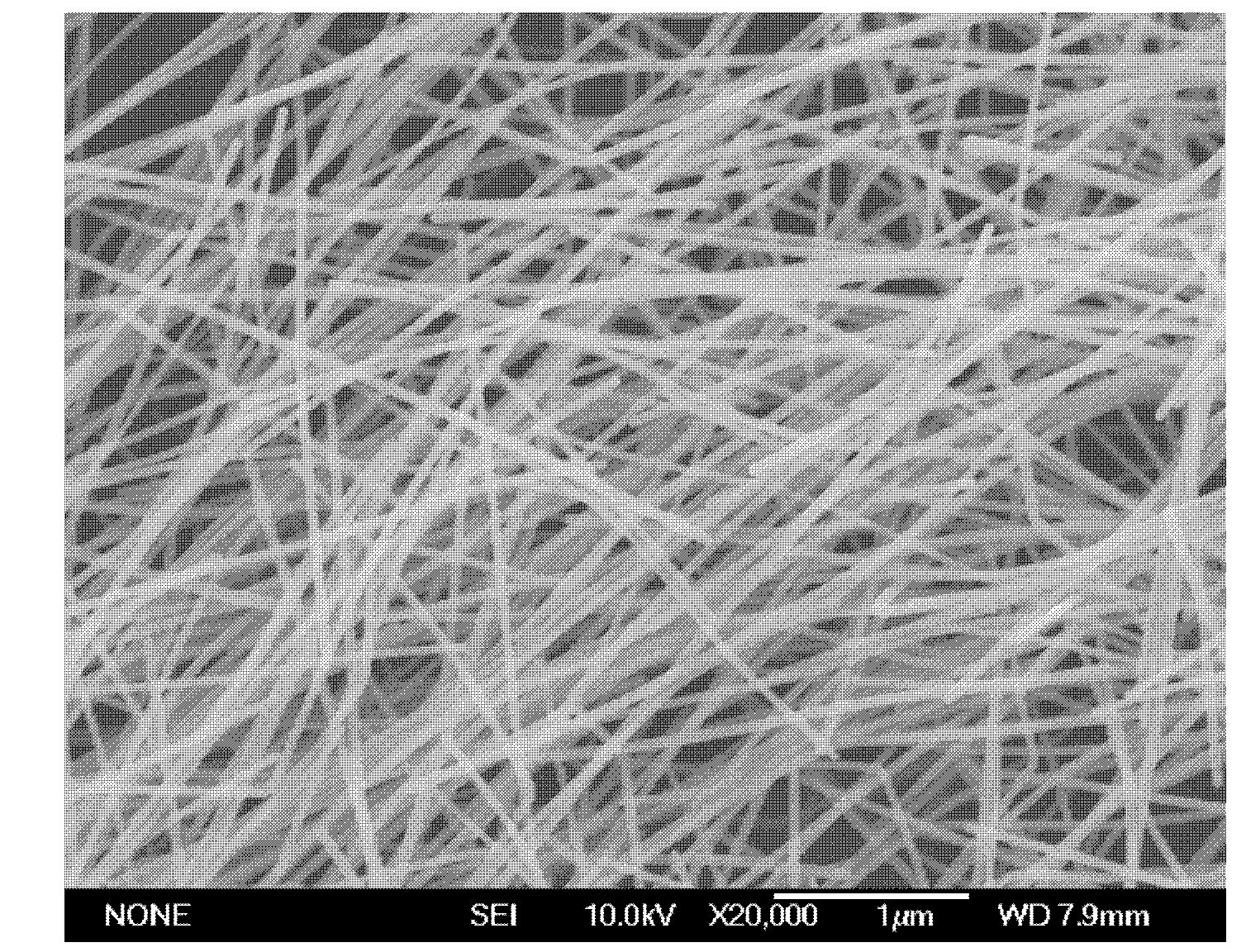 Silver nanowire transparent conductive film based on thermoplastic transparent polymer and preparation method thereof