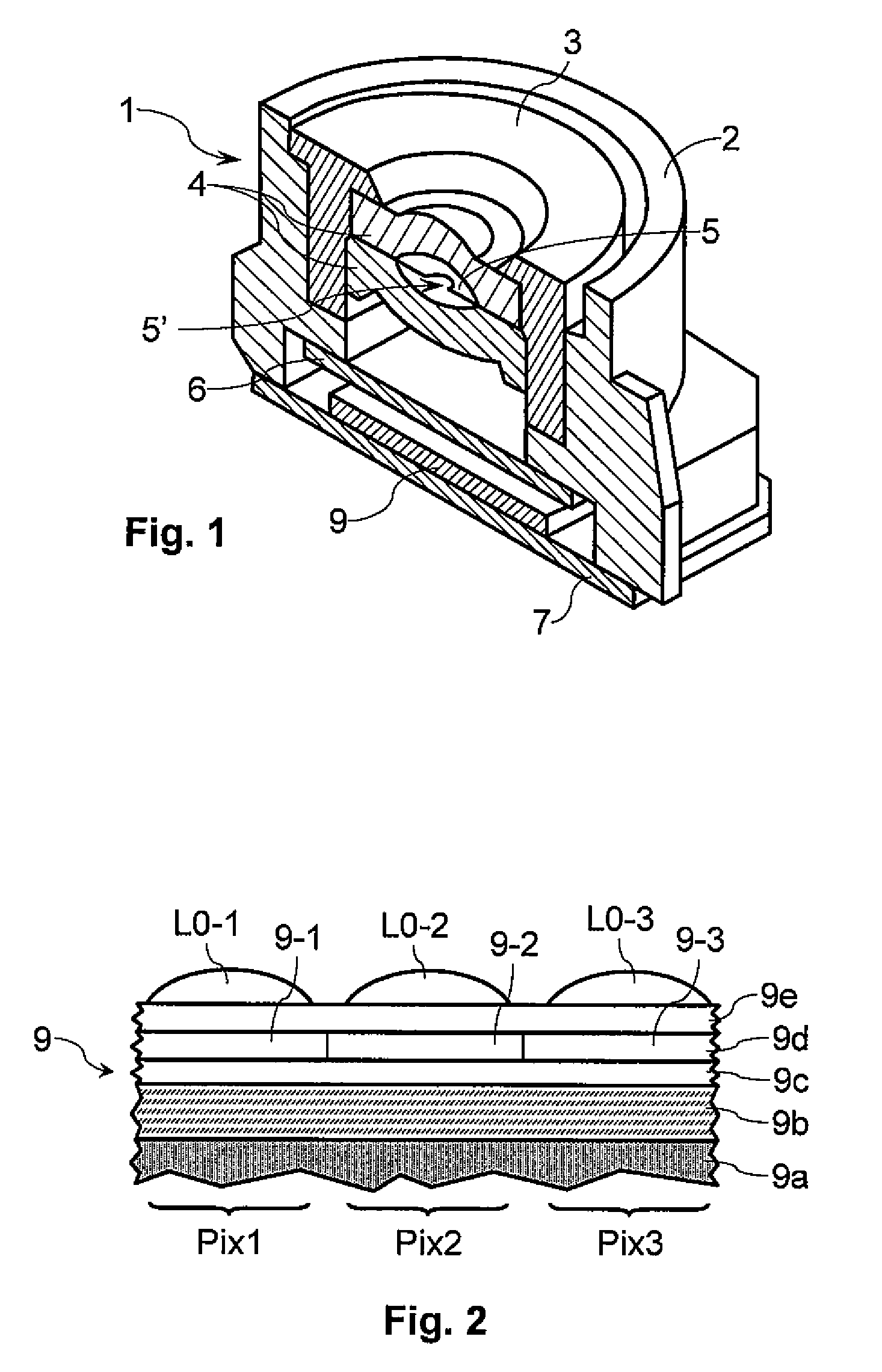 Method for manufacturing lenses, in particular for an imager comprising a diaphragm