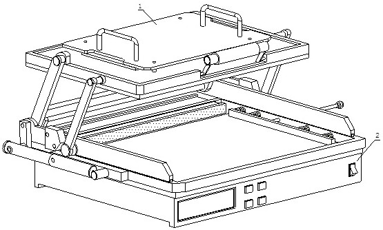 A corrugated carton load-bearing detection device