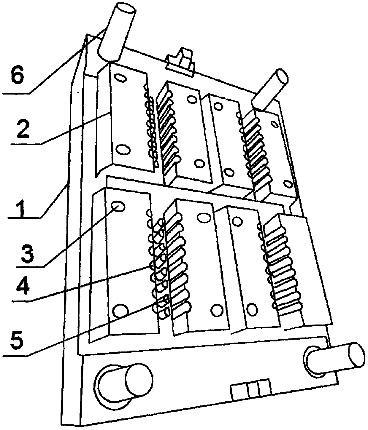 Mold for water dropper forming