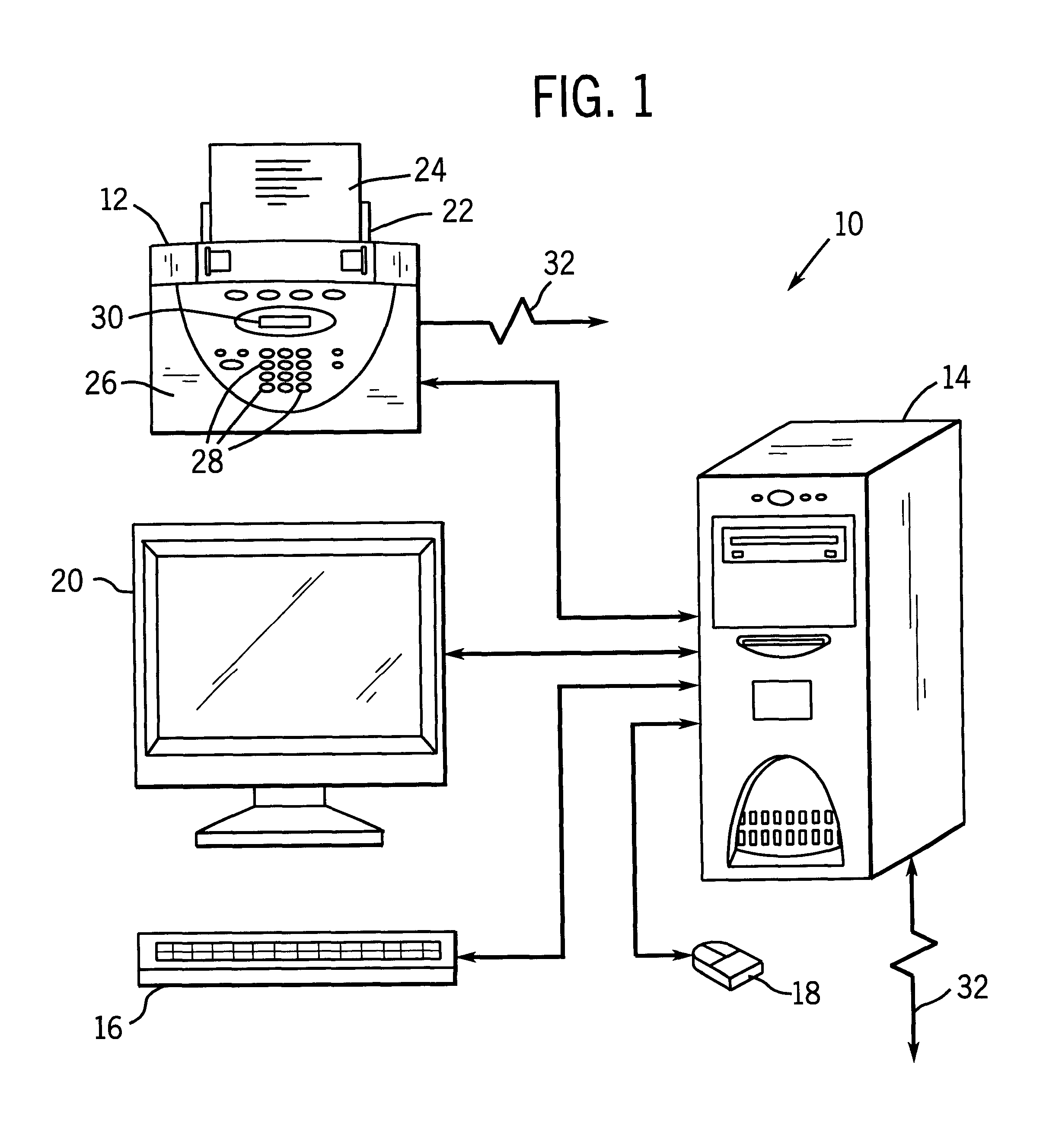 Selective document scanning method and apparatus