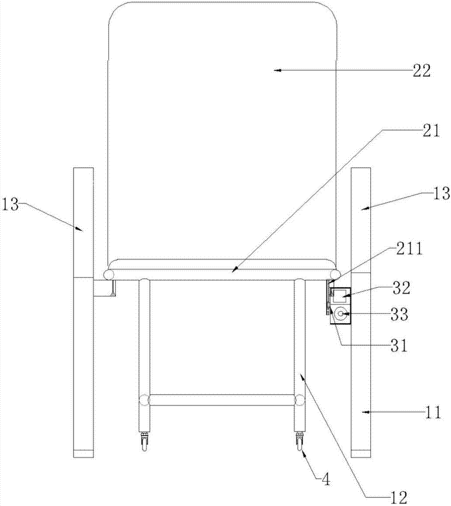 Sharing accompanying chair with bluetooth locking device and sharing method thereof