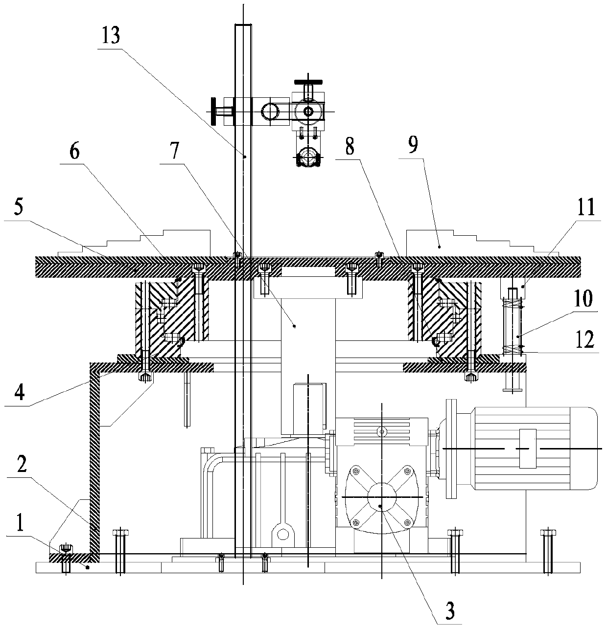 Welding rotary platform