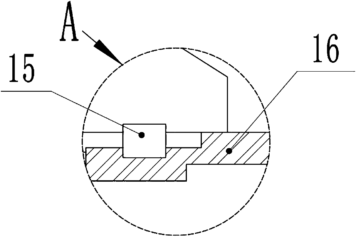 Dry soil fine grinding and screening device for analyzing soil in contaminated area