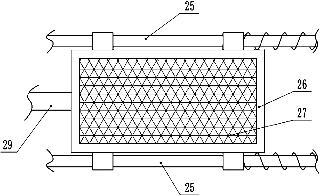 Dry soil fine grinding and screening device for analyzing soil in contaminated area