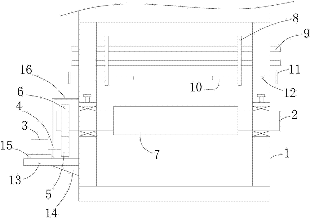 Discharging device of sheet-punching machine