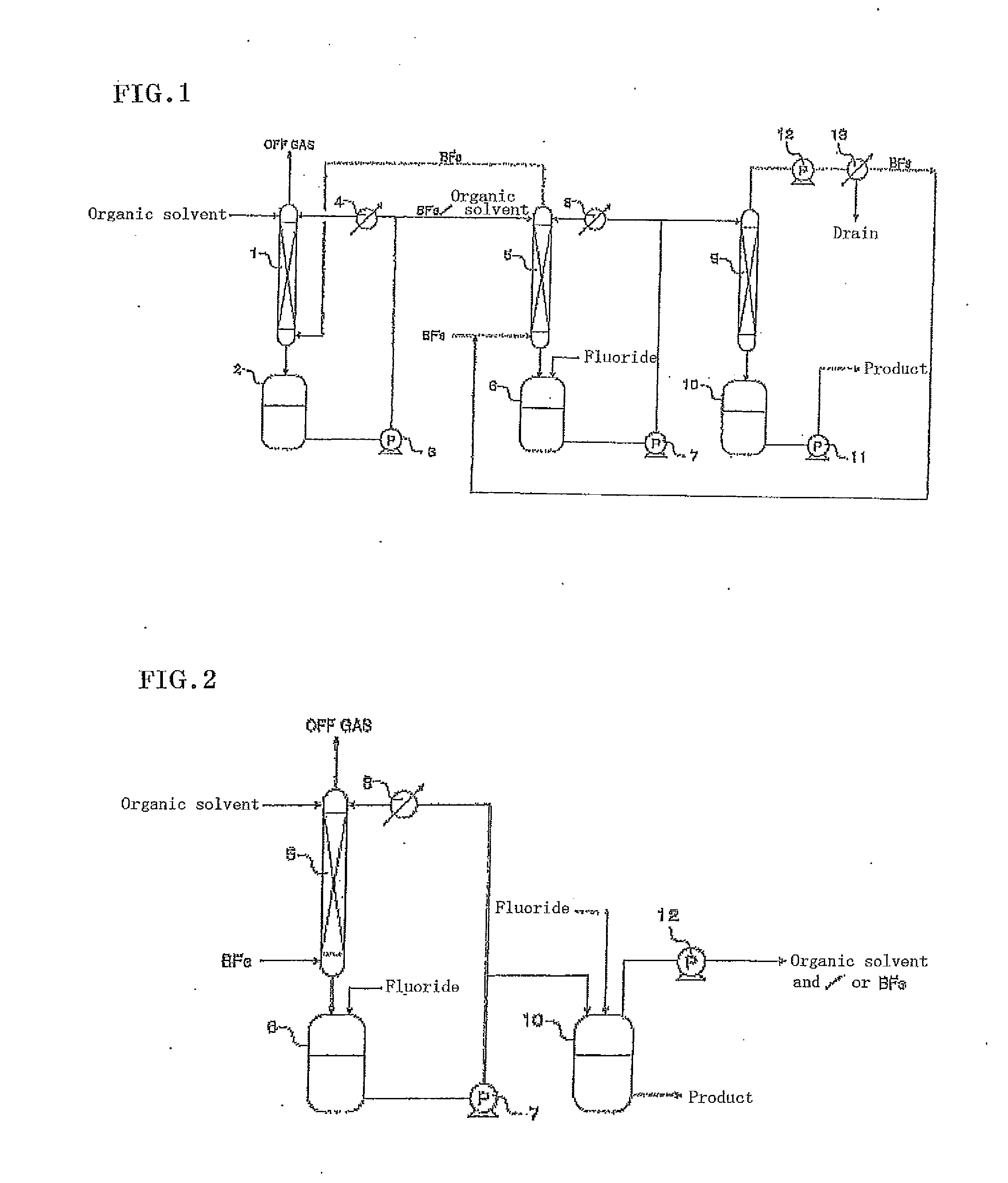 Method for producing tetrafluoroborate