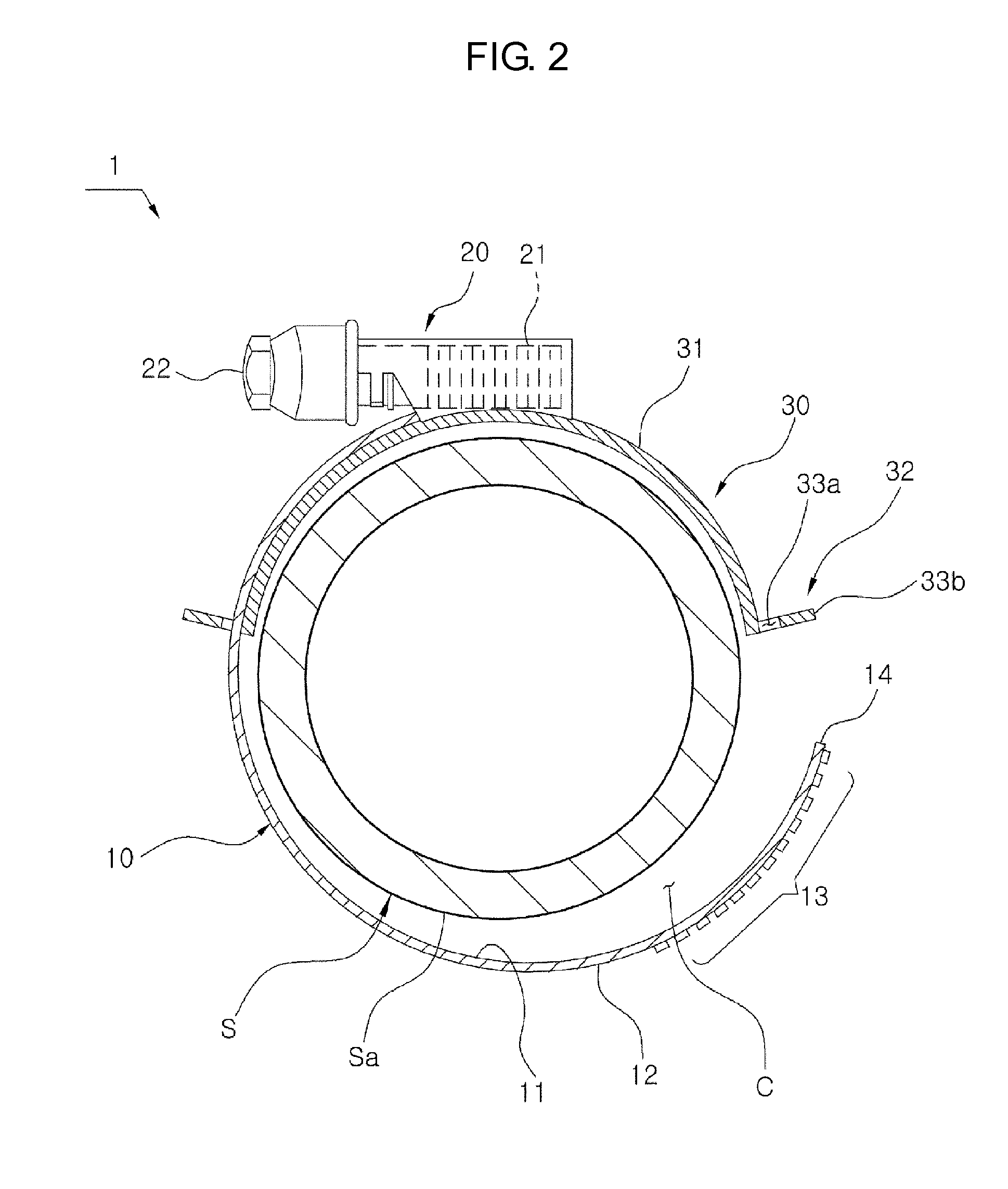 Hose joint clamp