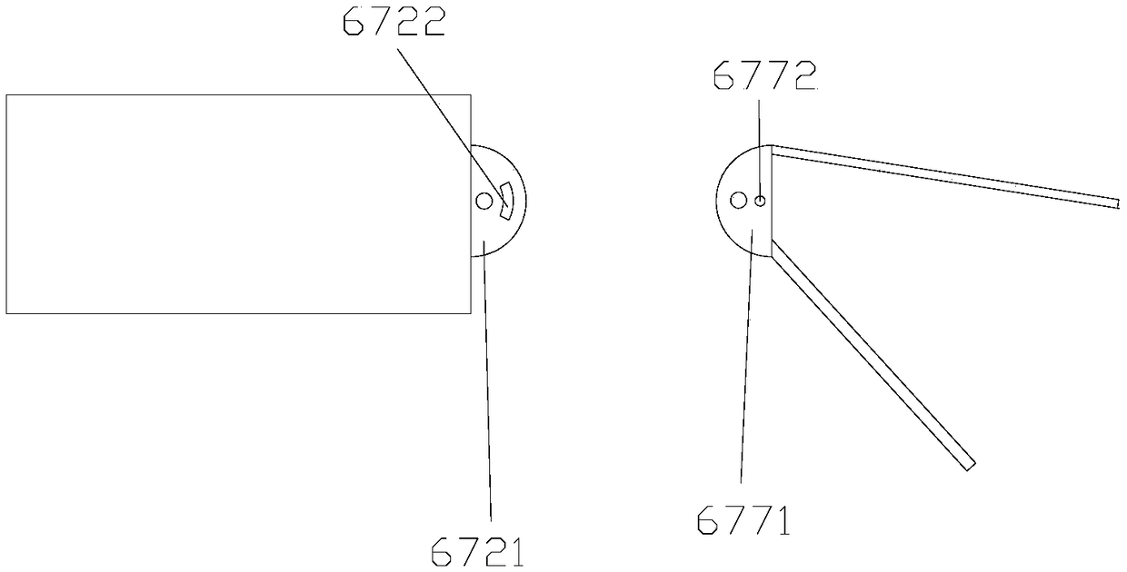 Waste textile crushing collection device