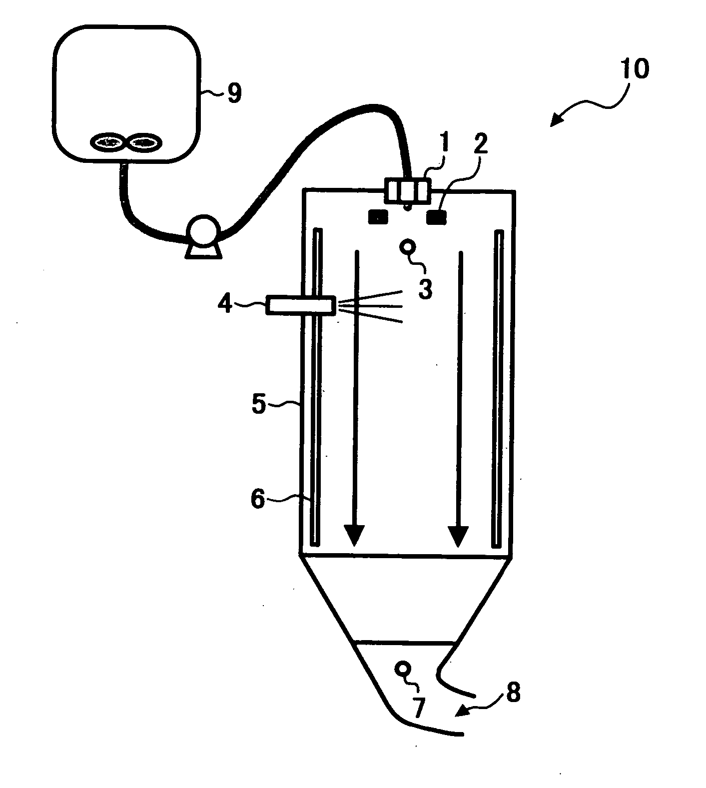 Toner, method of preparing the toner and apparatus for preparing the toner