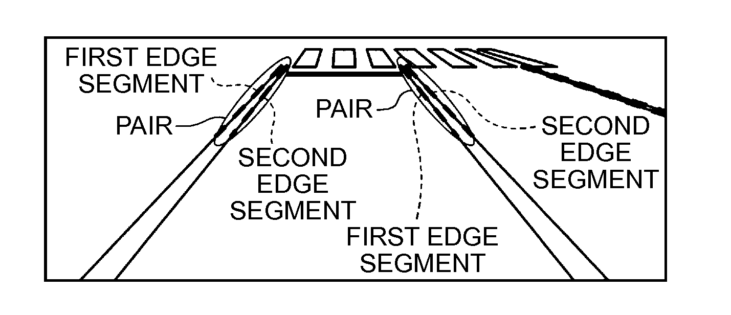 Marking line detection system and marking line detection method