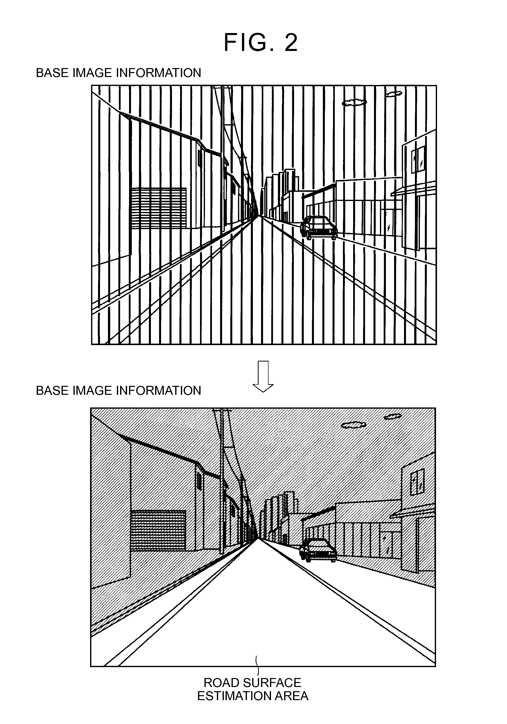 Marking line detection system and marking line detection method