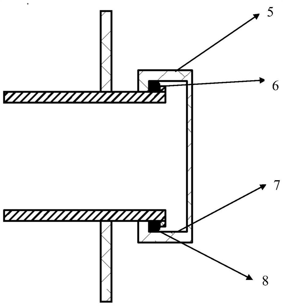 Axial magnetic field loading device with adjustable strength