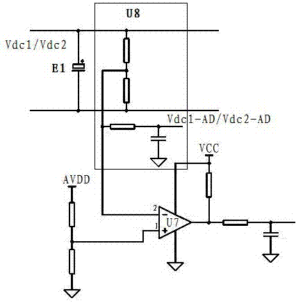 DC bus frequency converting control circuit employing small-capacitance capacitor and frequency conversion device