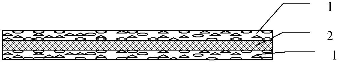 Composite puncture-proof sheet and bulletproof puncture-proof composite material