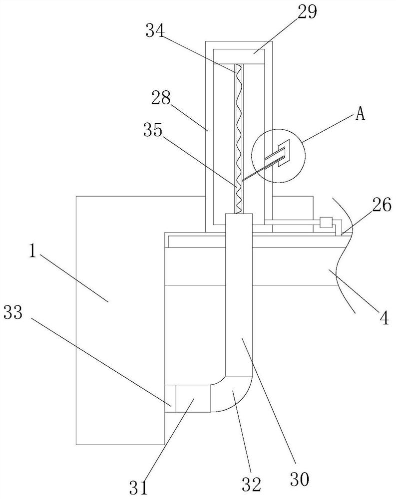 Escalator way cleaning device