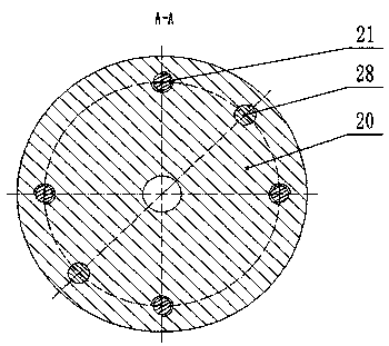 Mechanical low-frequency vibration drilling device