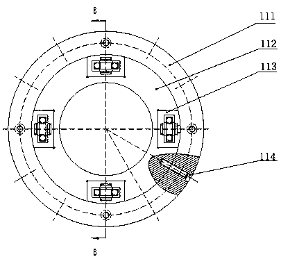 Mechanical low-frequency vibration drilling device