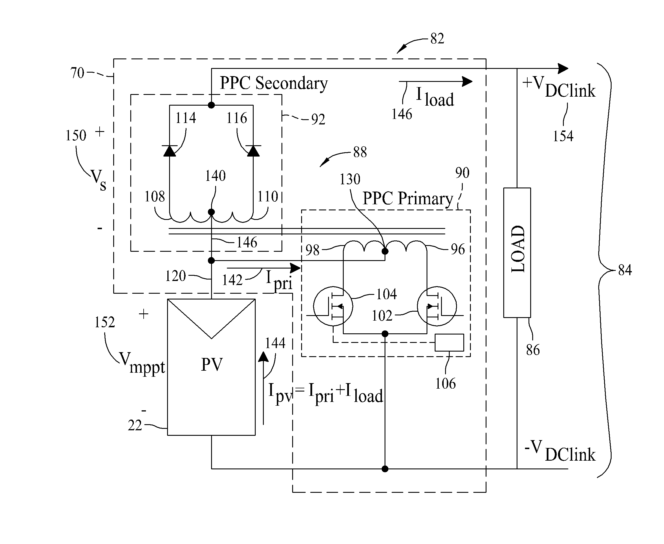 DC to DC power converters and methods of controlling the same