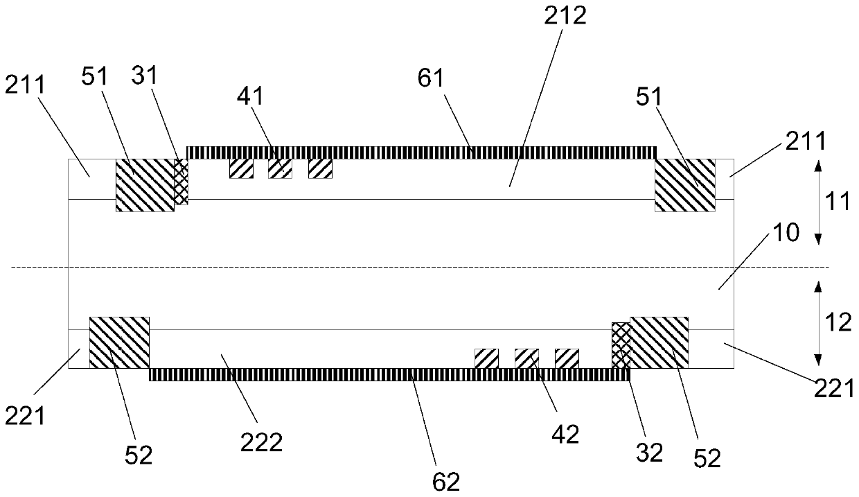 Bidirectional semiconductor discharge tube and preparation method thereof