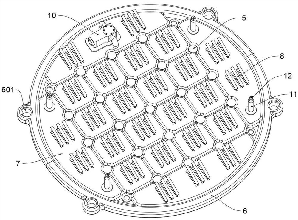 A supporting buoyancy platform for photovoltaic power generation on water