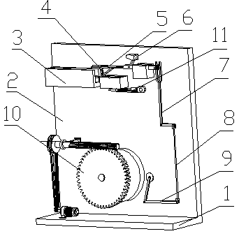 Turritella terebra tail removing device