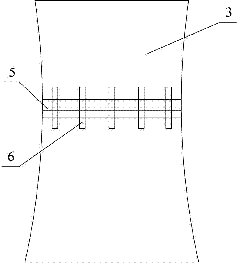 Radiographic testing method for welding beams under radioactive environment of nuclear power station