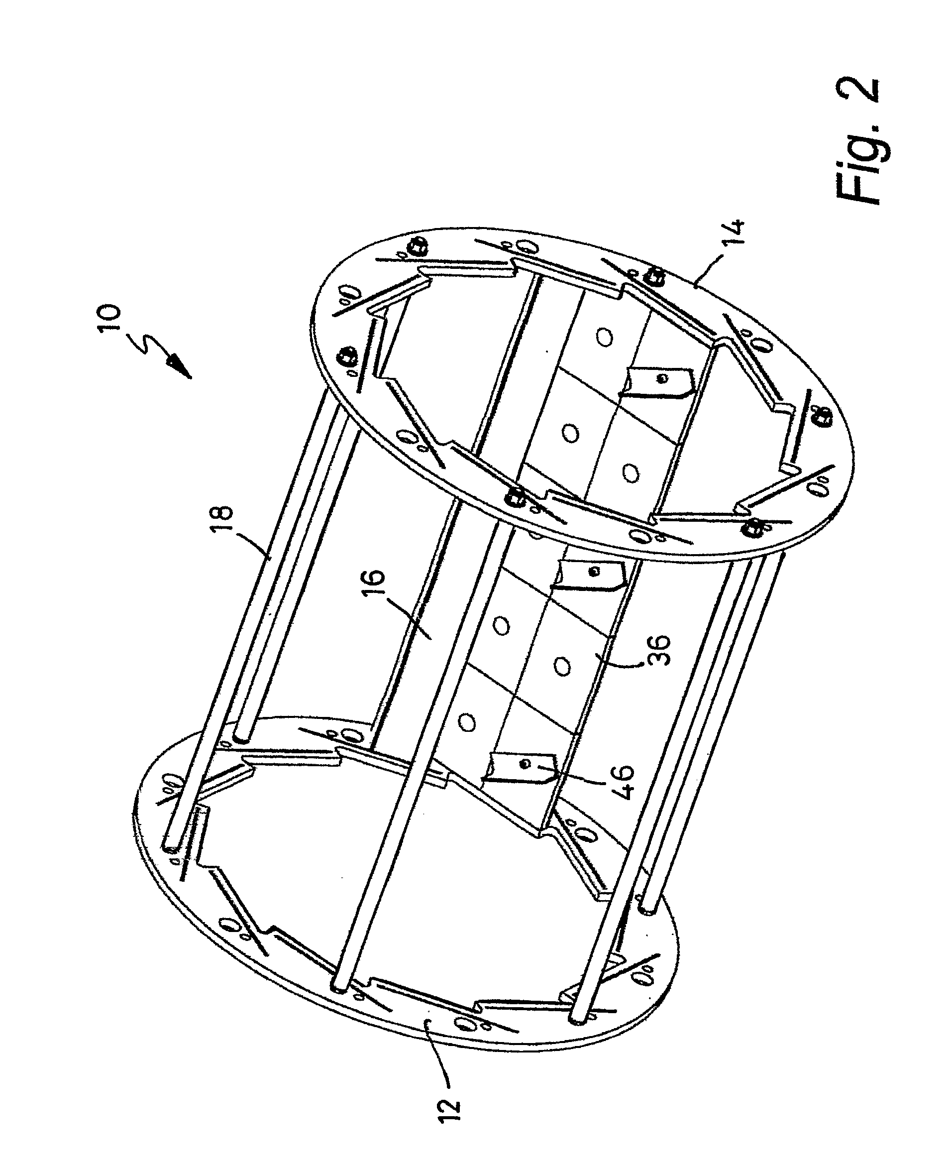 Vessel, Heating Apparatus and Method of Heating a Feedstock