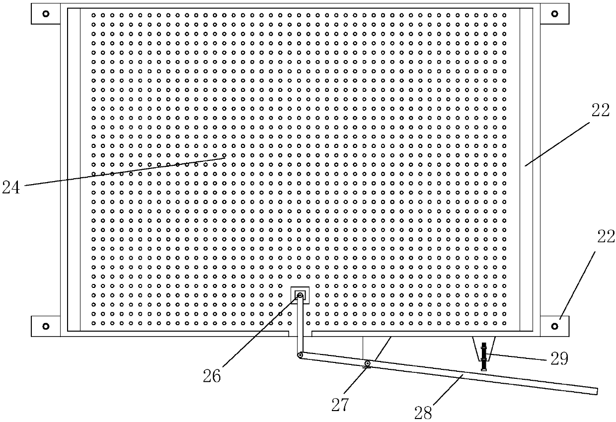 Snowfall simulating wind tunnel experiment device suitable for high fluidity particles