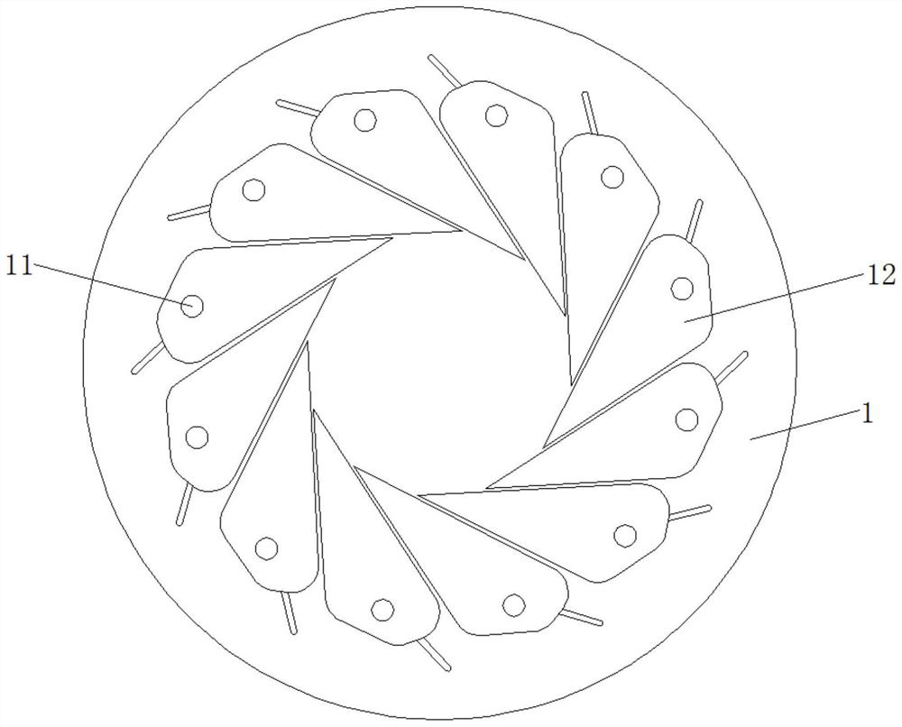 A road manhole cover for sewage treatment with self-adjusting water flow