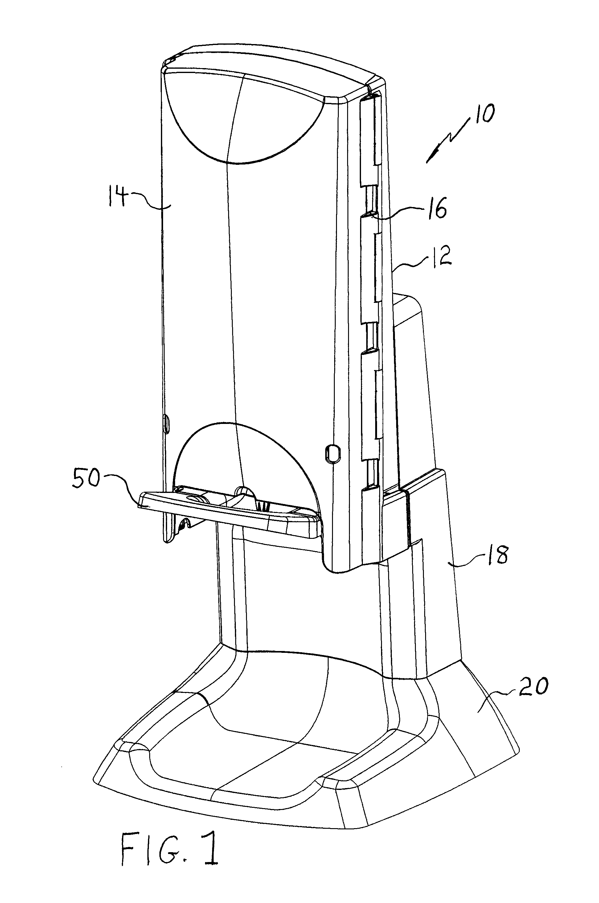 Simple serve topping dispenser